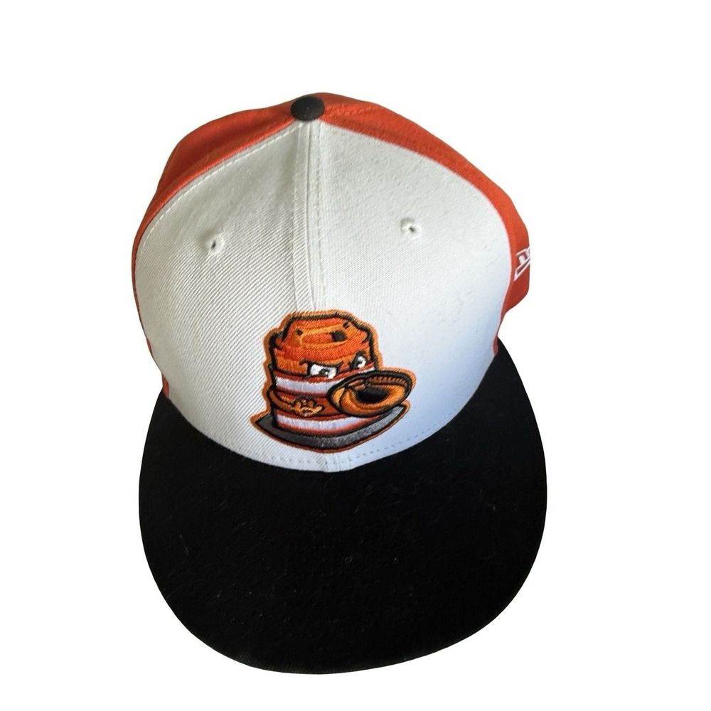 Men's Peoria Chiefs New Era White Theme Nights 59FIFTY Fitted Hat 7 7/8